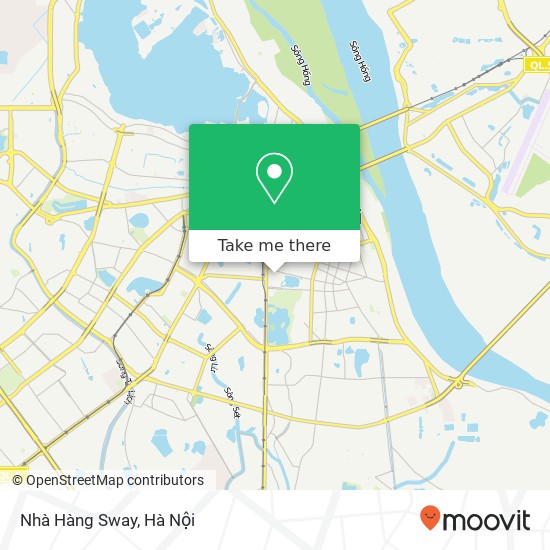 Bản đồ Nhà Hàng Sway, PHỐ Thiền Quang Quận Hai Bà Trưng, Hà Nội