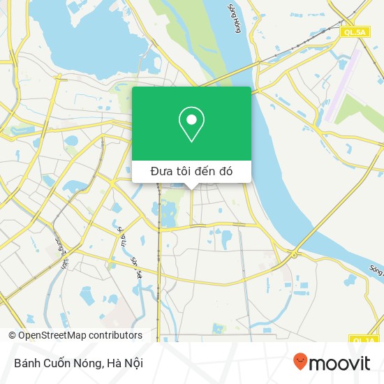 Bản đồ Bánh Cuốn Nóng, 101 PHỐ Bà Triệu Quận Hai Bà Trưng, Hà Nội