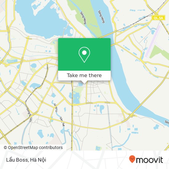 Bản đồ Lẩu Boss, 10 PHỐ Hồ Xuân Hương Quận Hai Bà Trưng, Hà Nội