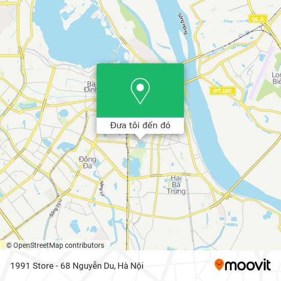 Bản đồ 1991 Store - 68 Nguyễn Du