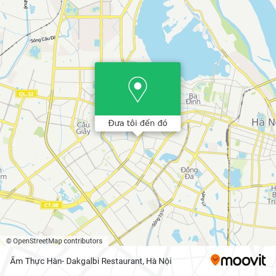 Bản đồ Ẩm Thực Hàn- Dakgalbi Restaurant
