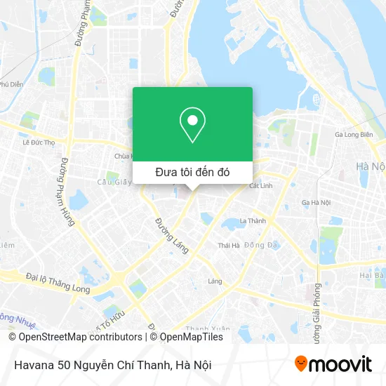 Bản đồ Havana 50 Nguyễn Chí Thanh