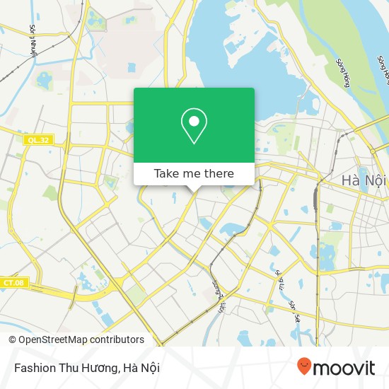 Bản đồ Fashion Thu Hương, 36 ĐƯỜNG Nguyễn Chí Thanh Quận Ba Đình, Hà Nội