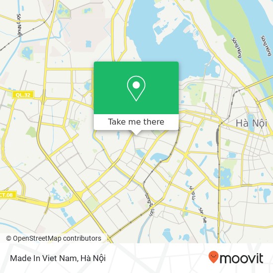 Bản đồ Made In Viet Nam, 723 ĐƯỜNG La Thành Quận Ba Đình, Hà Nội