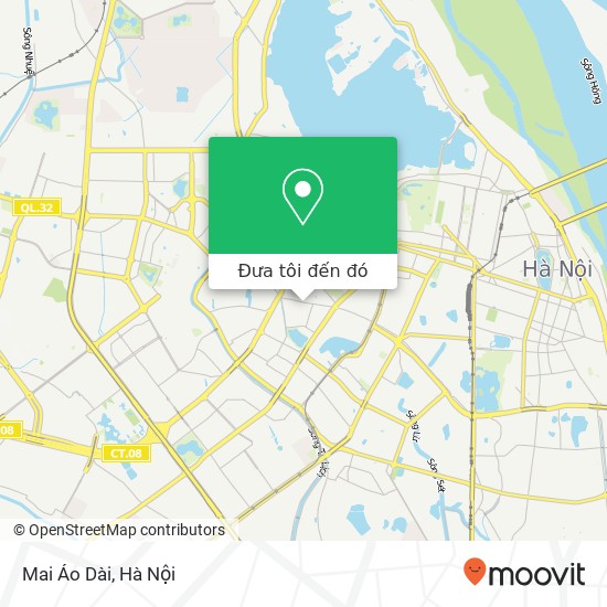 Bản đồ Mai Áo Dài, ĐƯỜNG La Thành Quận Ba Đình, Hà Nội
