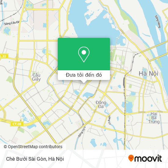 Bản đồ Chè Bưởi Sài Gòn