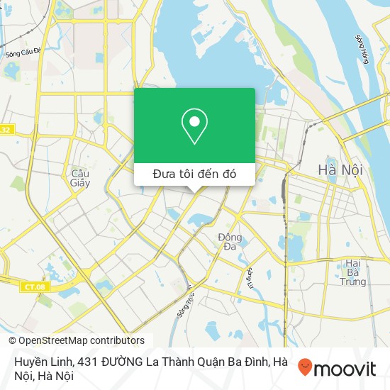 Bản đồ Huyền Linh, 431 ĐƯỜNG La Thành Quận Ba Đình, Hà Nội