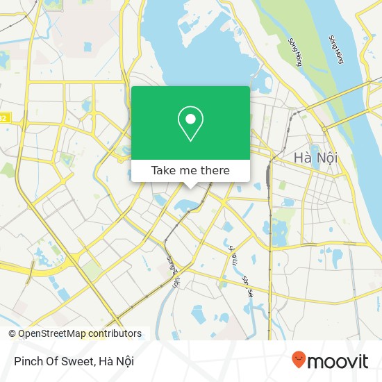Bản đồ Pinch Of Sweet, ĐƯỜNG Nguyễn Phúc Lai Quận Đống Đa, Hà Nội