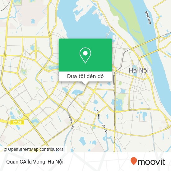Bản đồ Quan CA la Vong, NGÕ 181 La Thành Quận Đống Đa, Hà Nội