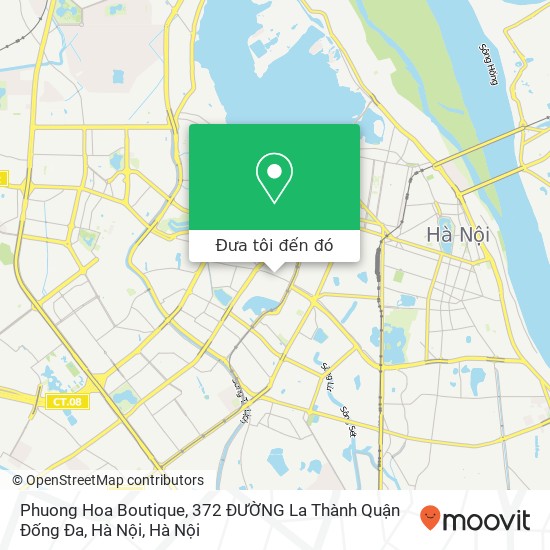 Bản đồ Phuong Hoa Boutique, 372 ĐƯỜNG La Thành Quận Đống Đa, Hà Nội