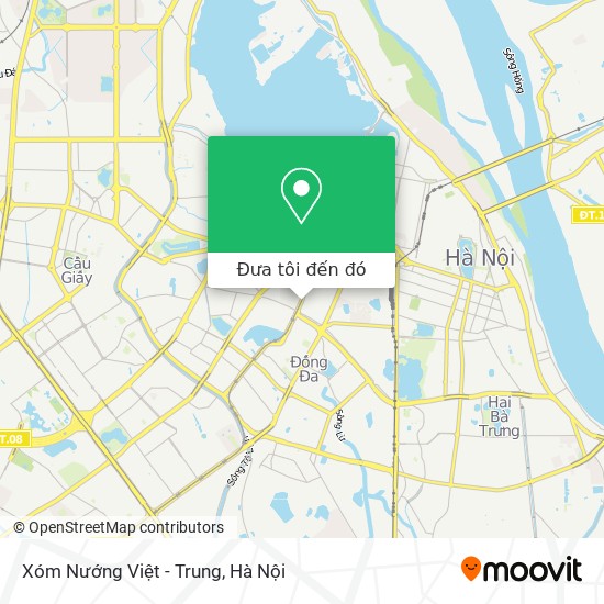 Bản đồ Xóm Nướng Việt - Trung