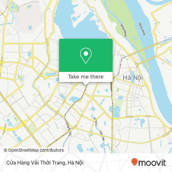 Bản đồ Cửa Hàng Vải Thời Trang, 101 PHỐ Hào Nam Quận Đống Đa, Hà Nội