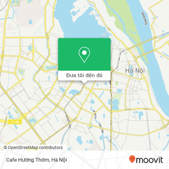 Bản đồ Cafe Hương Thơm, PHỐ Hào Nam Quận Đống Đa, Hà Nội