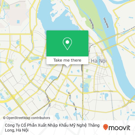Bản đồ Công Ty Cổ Phần Xuất Nhập Khẩu Mỹ Nghệ Thăng Long, NGÕ Thịnh Hào 1 Quận Đống Đa, Hà Nội