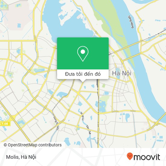 Bản đồ Molis, Quận Đống Đa, Hà Nội