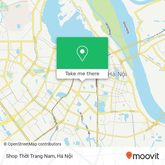 Bản đồ Shop Thời Trang Nam, NGÕ 107A Tôn Đức Thắng Quận Đống Đa, Hà Nội