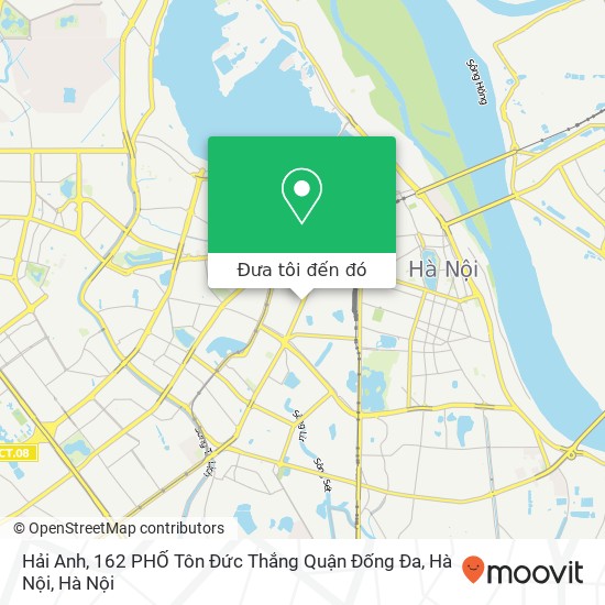 Bản đồ Hải Anh, 162 PHỐ Tôn Đức Thắng Quận Đống Đa, Hà Nội