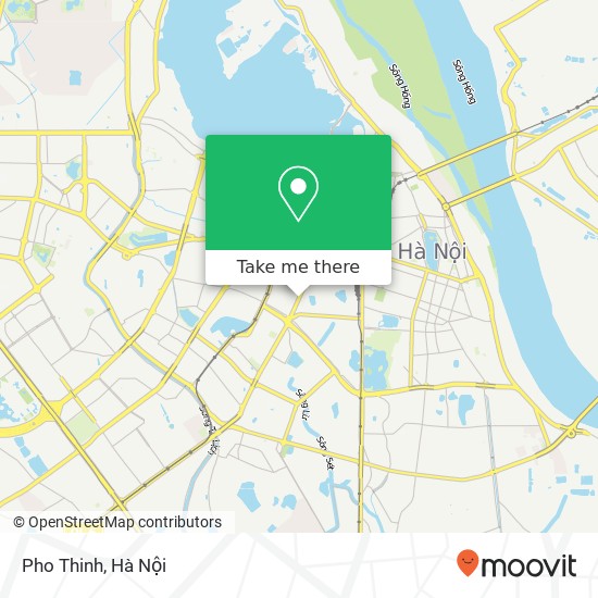 Bản đồ Pho Thinh, PHỐ Tôn Đức Thắng Quận Đống Đa, Hà Nội