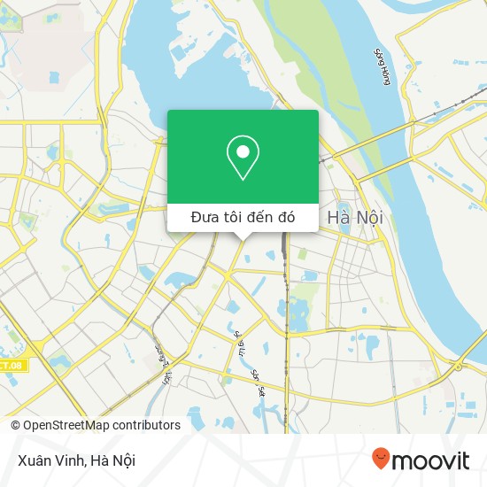 Bản đồ Xuân Vinh, PHỐ Tôn Đức Thắng Quận Đống Đa, Hà Nội