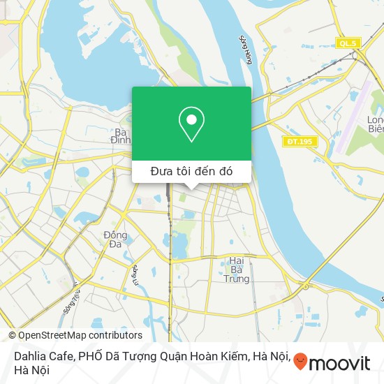 Bản đồ Dahlia Cafe, PHỐ Dã Tượng Quận Hoàn Kiếm, Hà Nội