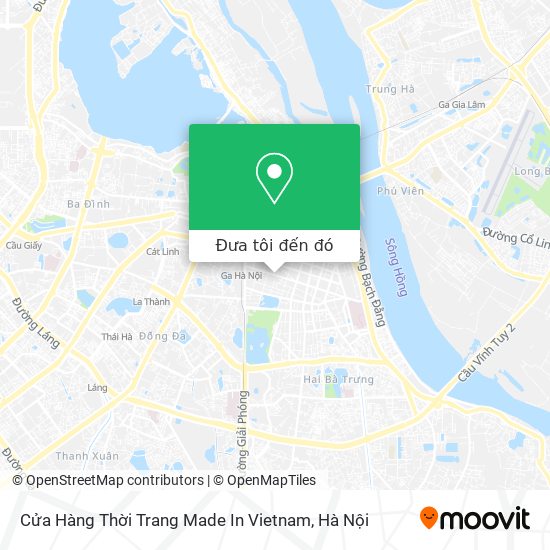 Bản đồ Cửa Hàng Thời Trang Made In Vietnam