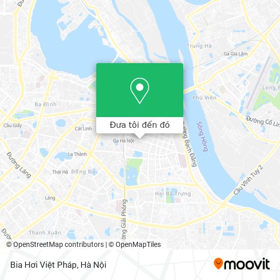 Bản đồ Bia Hơi Việt Pháp