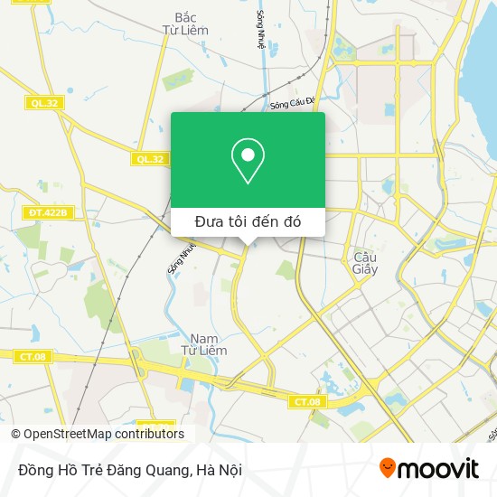 Bản đồ Đồng Hồ Trẻ Đăng Quang