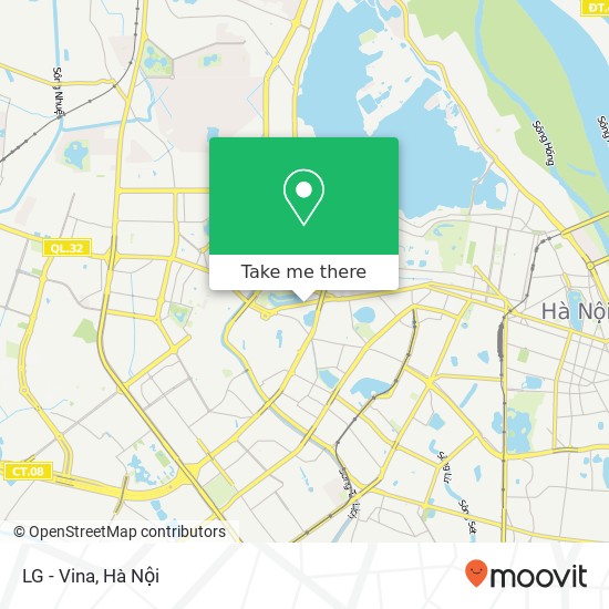 Bản đồ LG - Vina, 535 PHỐ Kim Mã Quận Ba Đình, Hà Nội