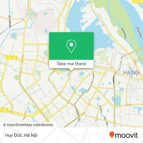Bản đồ Huy Đức, ĐƯỜNG Nguyễn Chí Thanh Quận Ba Đình, Hà Nội
