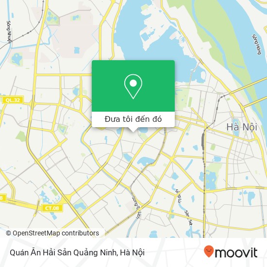 Bản đồ Quán Ăn Hải Sản Quảng Ninh, NGÕ 84 Ngọc Khánh Quận Ba Đình, Hà Nội