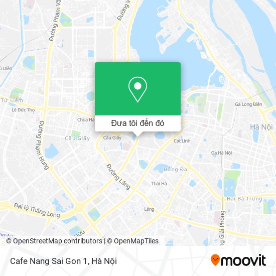 Bản đồ Cafe Nang Sai Gon 1