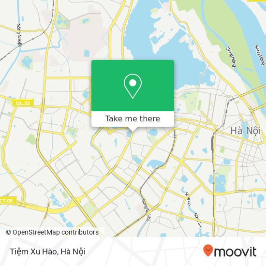 Bản đồ Tiệm Xu Hào, NGÕ 31 Nguyễn Chí Thanh Quận Ba Đình, Hà Nội