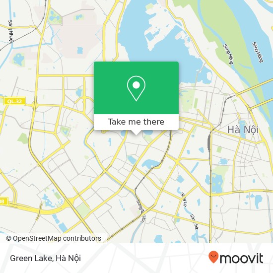 Bản đồ Green Lake, 23 NGÕ 84 Ngọc Khánh Quận Ba Đình, Hà Nội