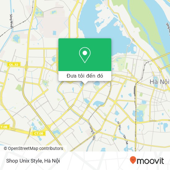 Bản đồ Shop Unix Style, PHỐ Nguyễn Công Hoan Quận Ba Đình, Hà Nội
