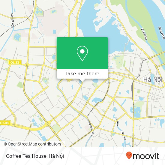 Bản đồ Coffee Tea House, 35 ĐƯỜNG Nguyễn Chí Thanh Quận Ba Đình, Hà Nội