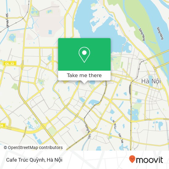 Bản đồ Cafe Trúc Quỳnh, NGÕ 84 / 2 Ngọc Khánh Quận Ba Đình, Hà Nội
