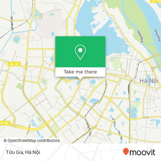 Bản đồ Tửu Gia, 16 ĐƯỜNG Nguyễn Chí Thanh Quận Ba Đình, Hà Nội