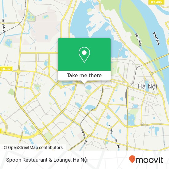 Bản đồ Spoon Restaurant & Lounge, PHỐ Ngọc Khánh Quận Ba Đình, Hà Nội