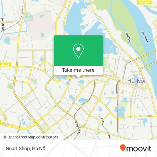 Bản đồ Gnart Shop, Quận Ba Đình, Hà Nội