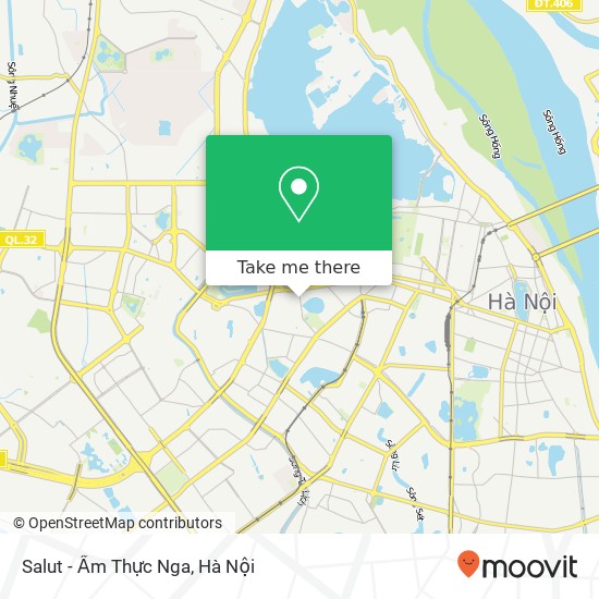 Bản đồ Salut - Ẩm Thực Nga, 60 PHỐ Ngọc Khánh Quận Ba Đình, Hà Nội