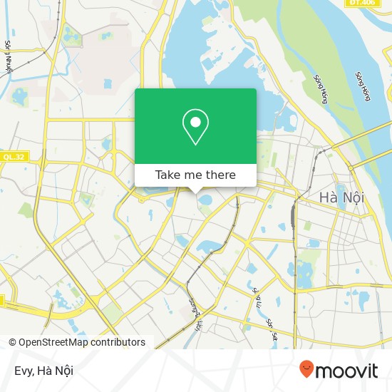 Bản đồ Evy, PHỐ Ngọc Khánh Quận Ba Đình, Hà Nội