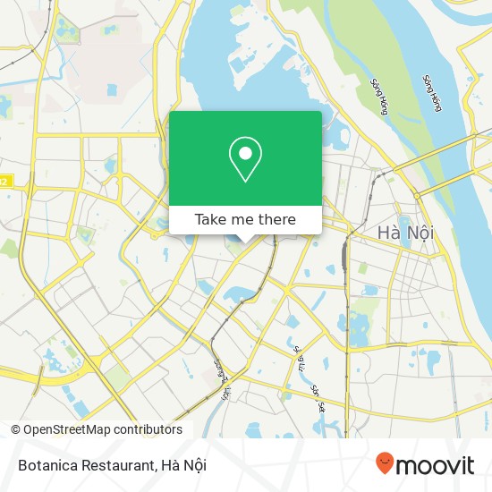 Bản đồ Botanica Restaurant, Quận Ba Đình, Hà Nội