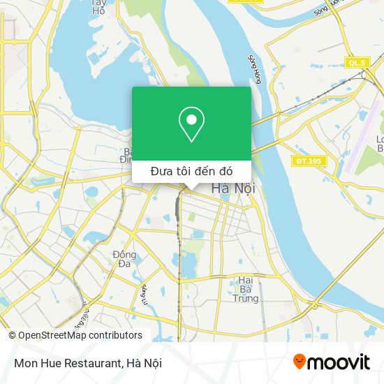 Bản đồ Mon Hue Restaurant