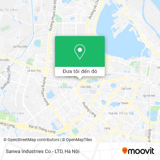 Bản đồ Sanwa Industries Co.- LTD