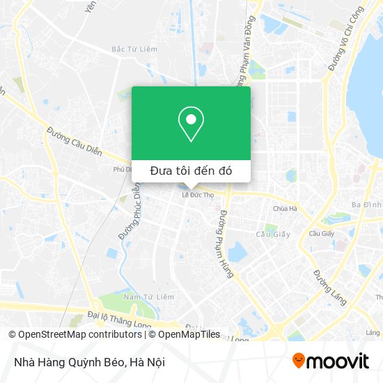 Bản đồ Nhà Hàng Quỳnh Béo