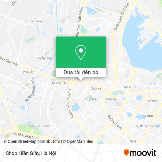 Bản đồ Shop Hiền Giầy