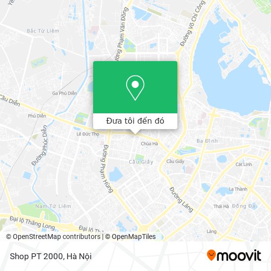 Bản đồ Shop PT 2000