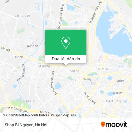 Bản đồ Shop Bi Nguyen