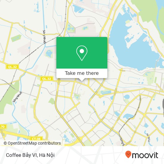 Bản đồ Coffee Bảy VI, 31 PHỐ Trần Đăng Ninh Quận Cầu Giấy, Hà Nội