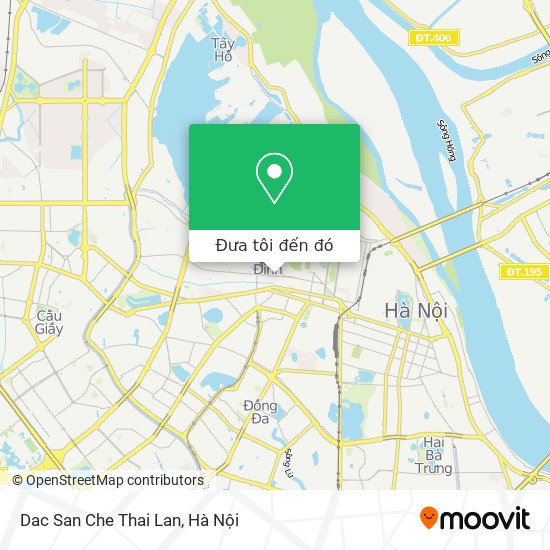 Bản đồ Dac San Che Thai Lan
